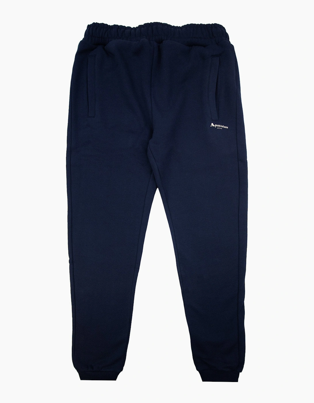 Aquascutum Men's Navy Logo Track Pant 11  35/34/32 L