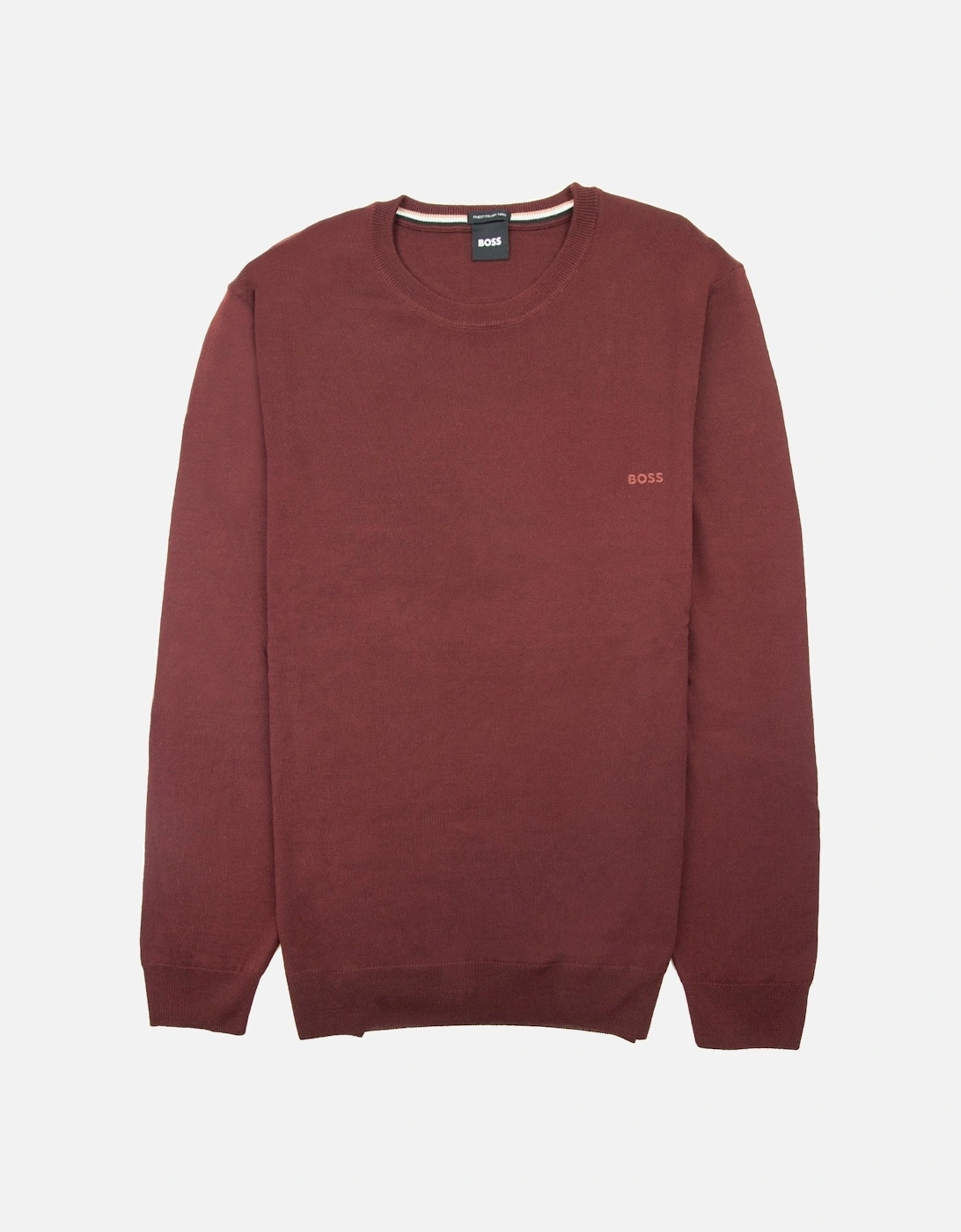 Botto-l Embroidered Logo With Responsible Wool Swe Burgundy 604, 5 of 4