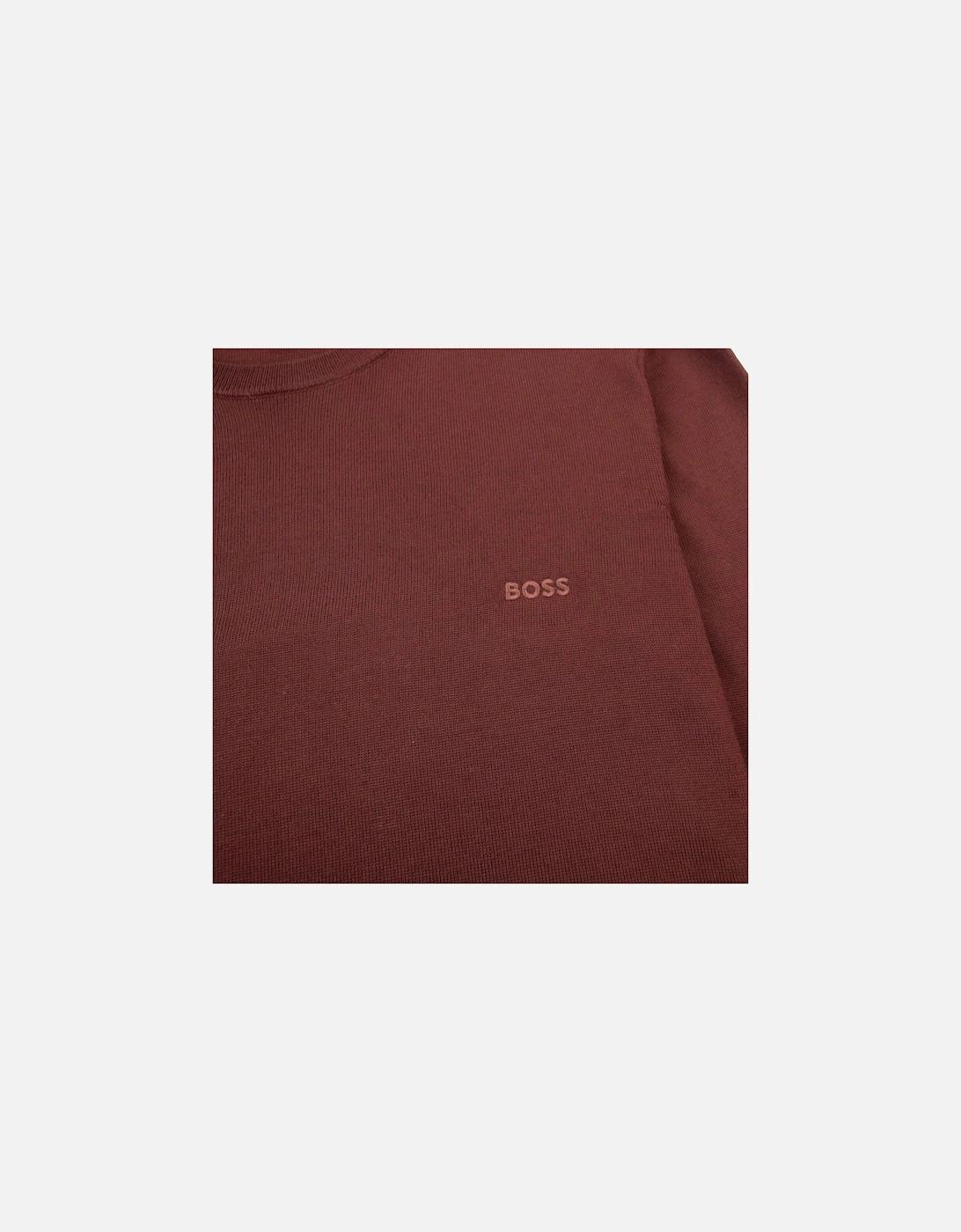 Botto-l Embroidered Logo With Responsible Wool Swe Burgundy 604