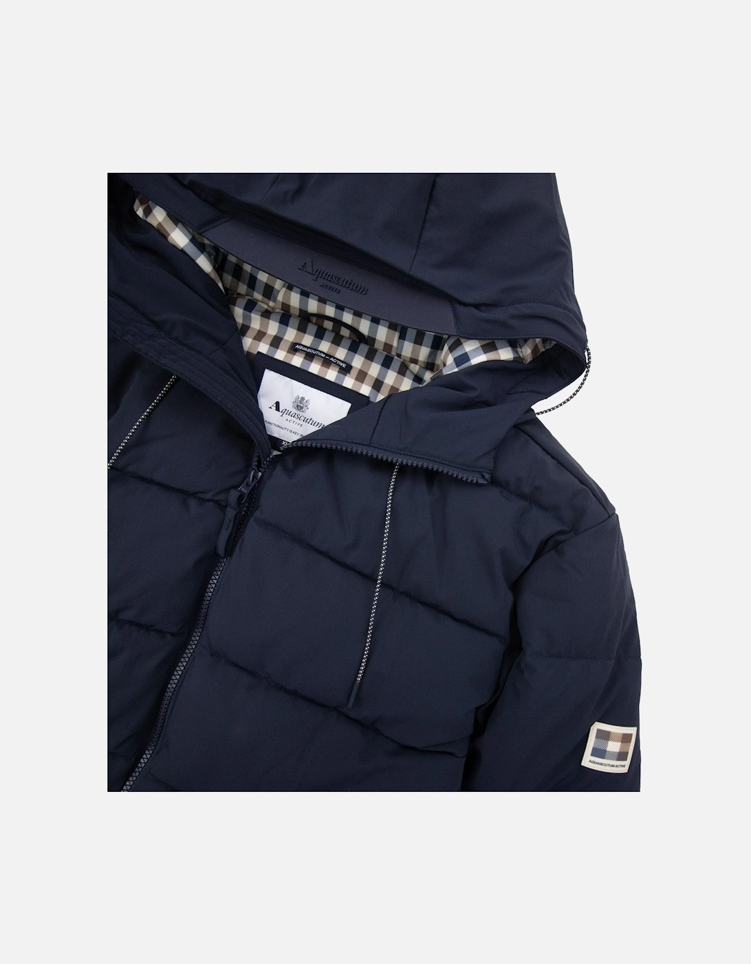 Sp Hooded Puffer Jacket Navy 11