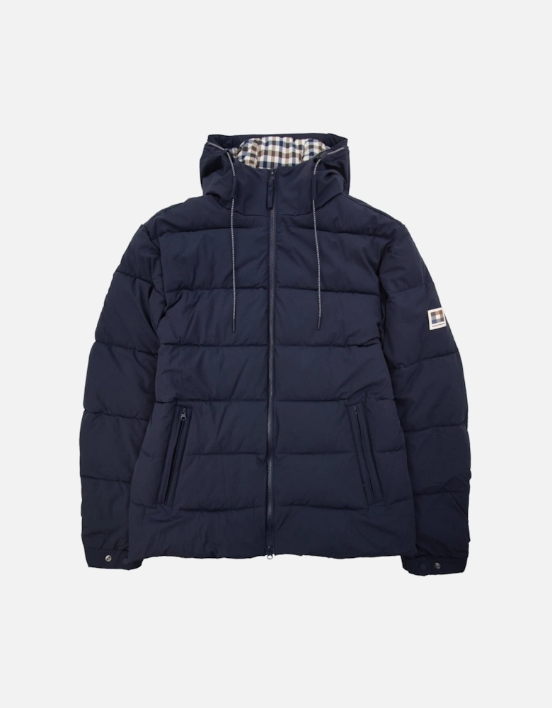 Sp Hooded Puffer Jacket Navy 11