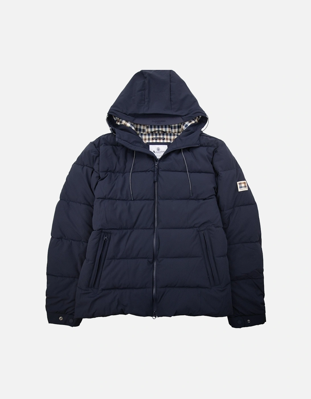 Sp Hooded Puffer Jacket Navy 11