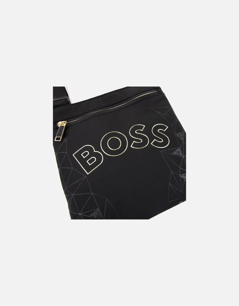 Catch Gl Structured Nylon Seasonal Pattern Envolop Black 001