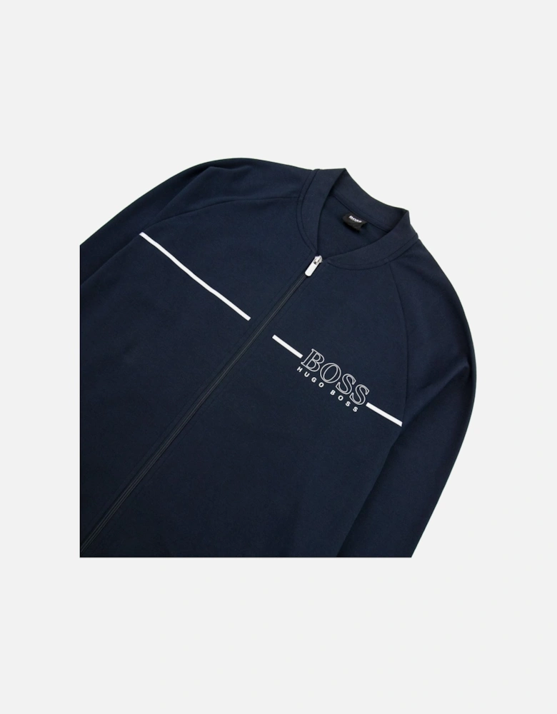 Logo Tracksuit Jacket Navy 403