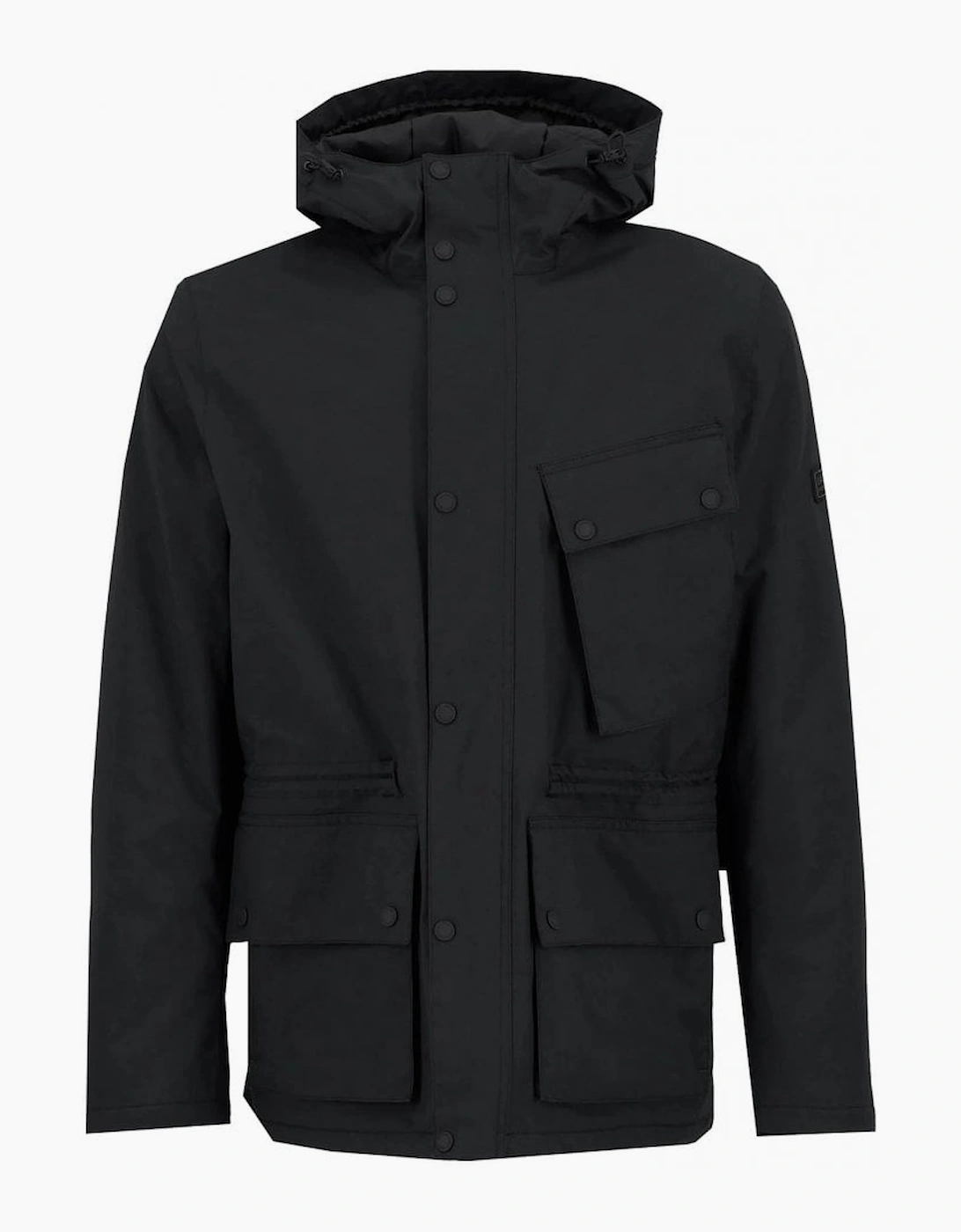 Men's Barbour International Men's Black Endley Waterproof Jacket - Size: 42/Regular