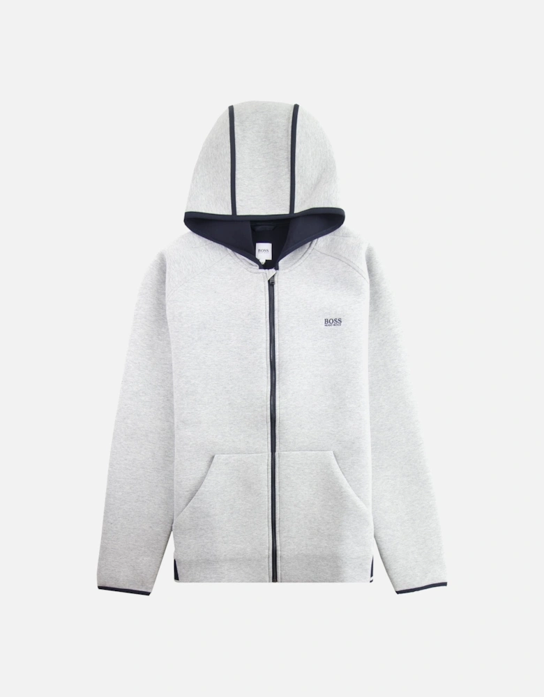 Kids Small Logo Hooded Sweatshirt Grey Marl