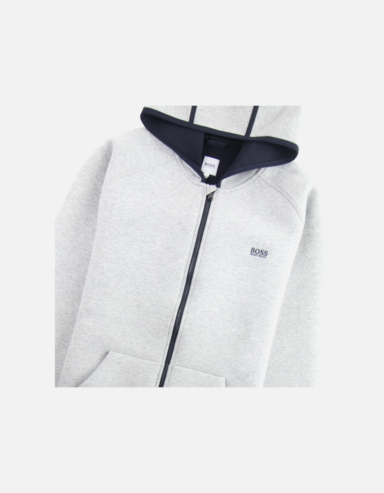 Kids Small Logo Hooded Sweatshirt Grey Marl