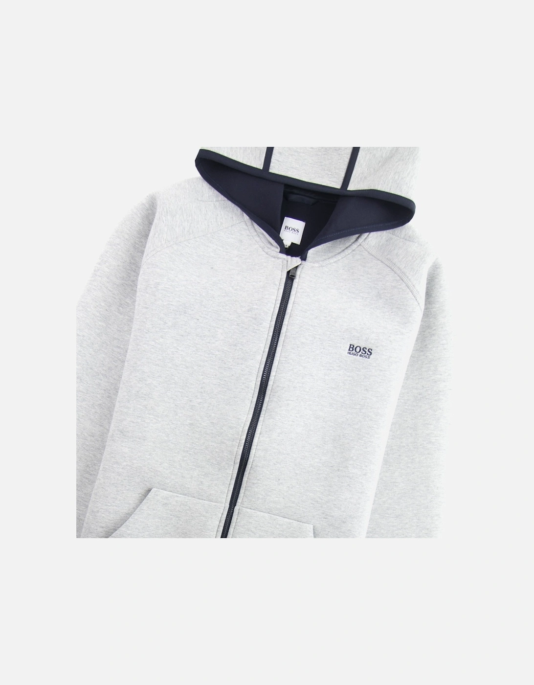 Kids Small Logo Hooded Sweatshirt Grey Marl