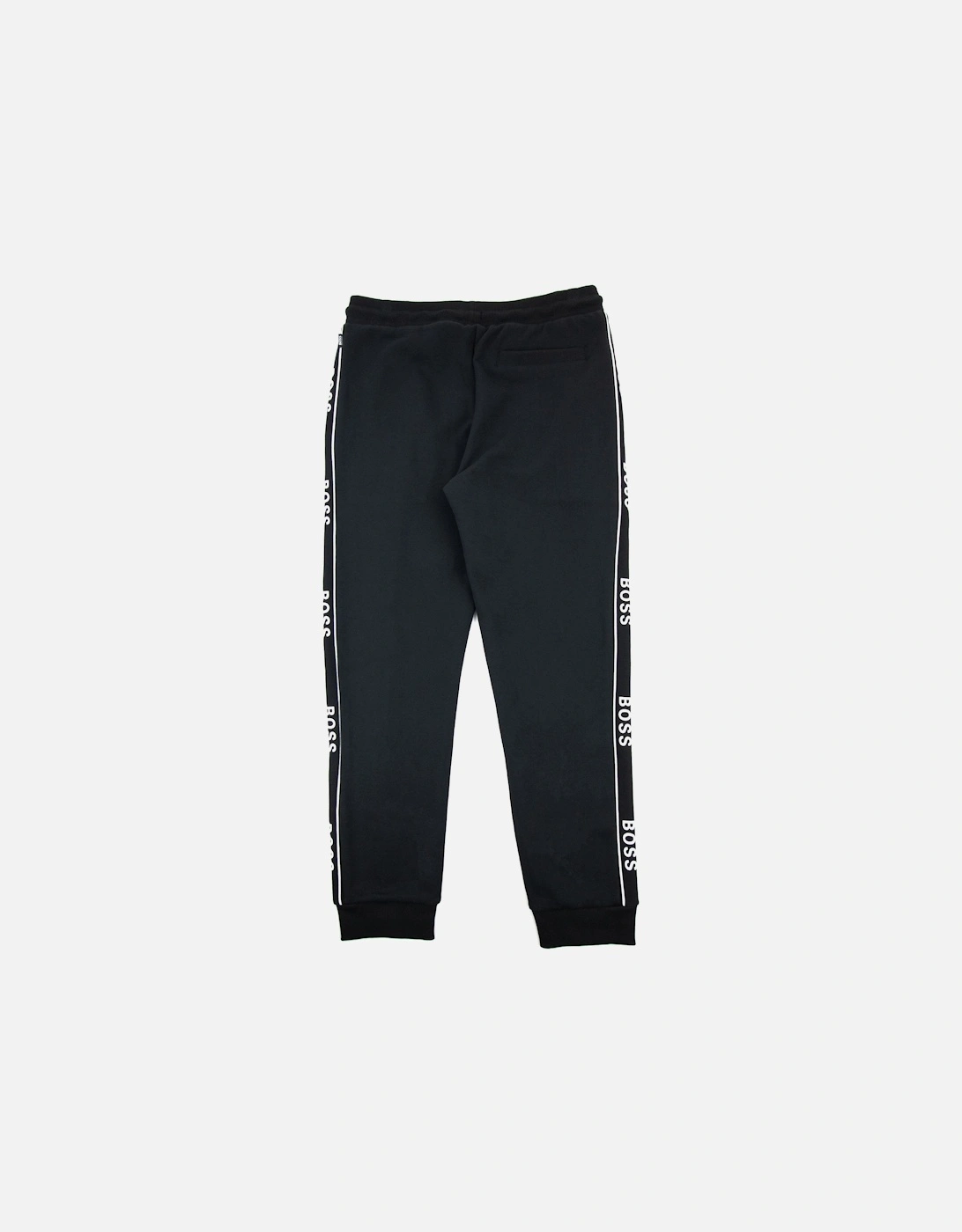 Lamont Tape Logo Tracksuit Pants Black 001