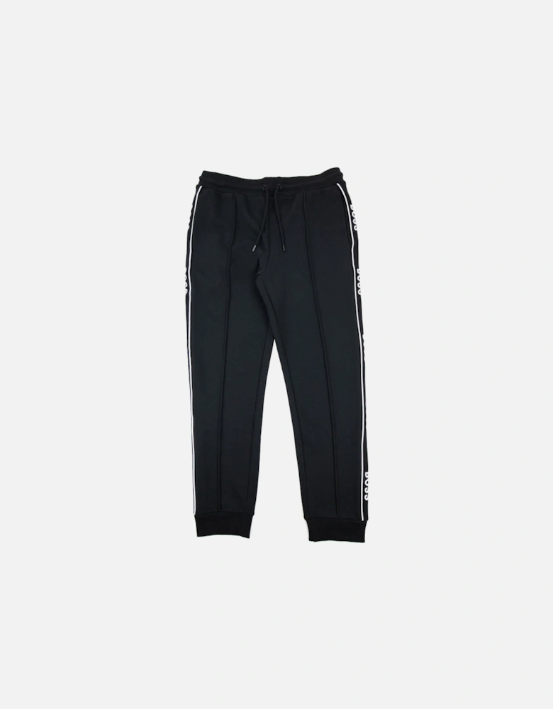 Lamont Tape Logo Tracksuit Pants Black 001
