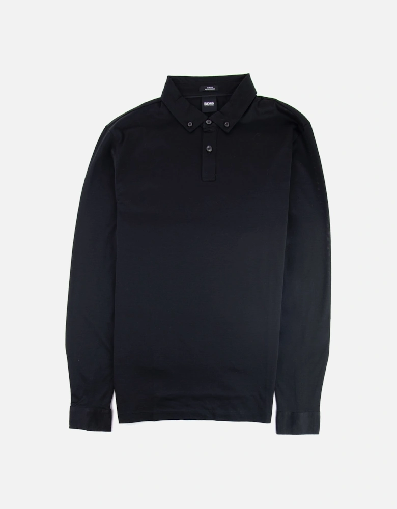 Paver 12 Long Sleeve Polo Shirt Black