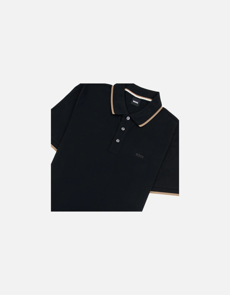 Parlay 190 Polo Shirt Black 001