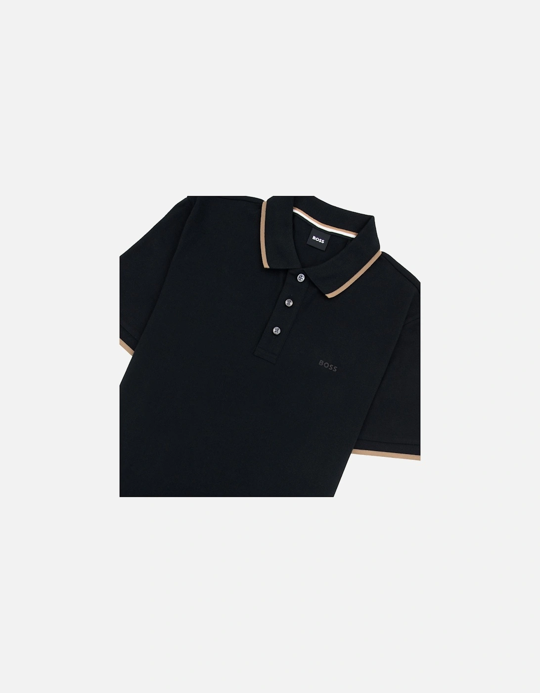Parlay 190 Polo Shirt Black 001