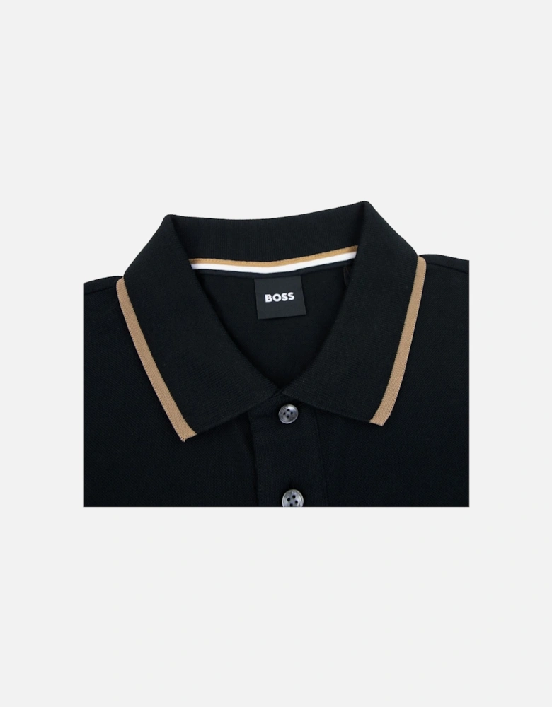 Parlay 190 Polo Shirt Black 001
