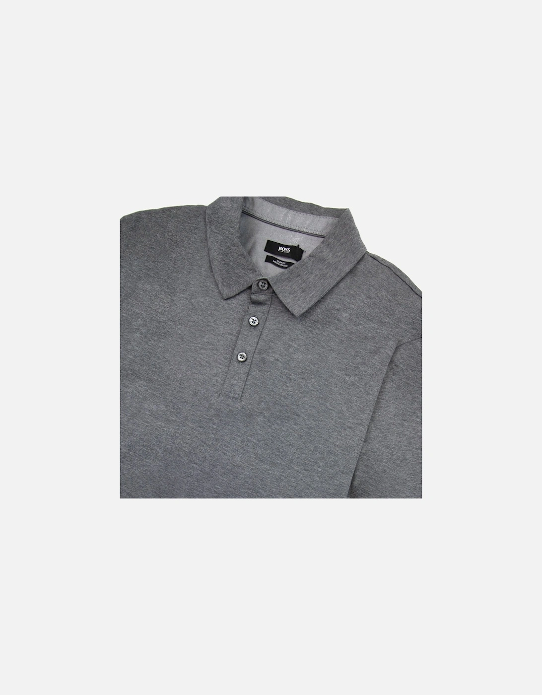 Paver 01 Long Sleeve Cuff Polo Grey