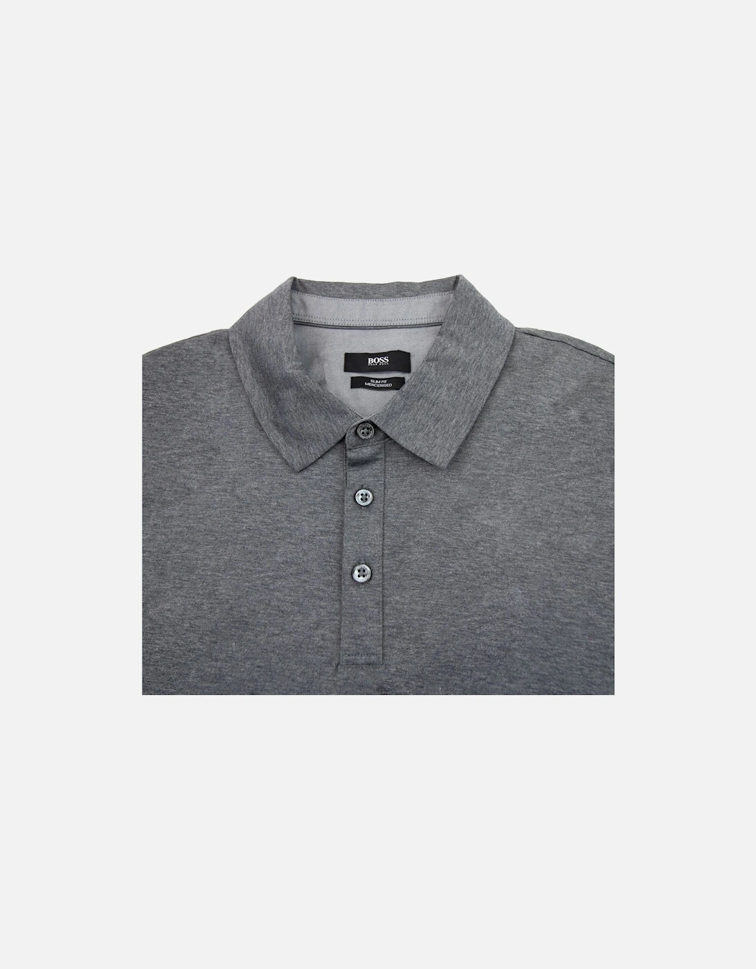 Paver 01 Long Sleeve Cuff Polo Grey