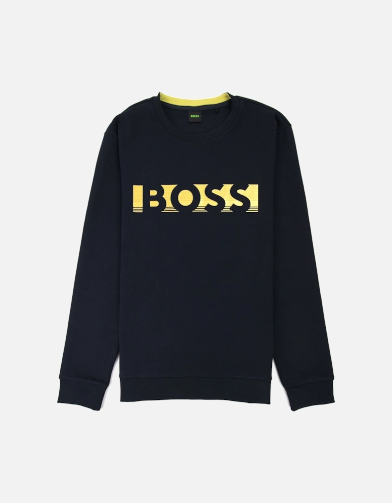 Salbo 1 Crew Neck Sweat Dark Blue 402