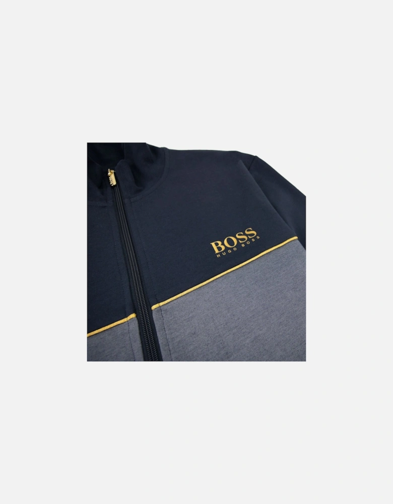 Metalic Logo Tracksuit  Jacket Dark Navy 403