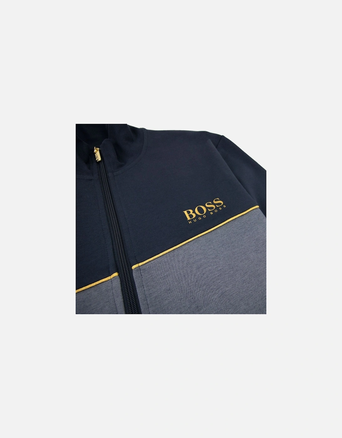 Metalic Logo Tracksuit  Jacket Dark Navy 403