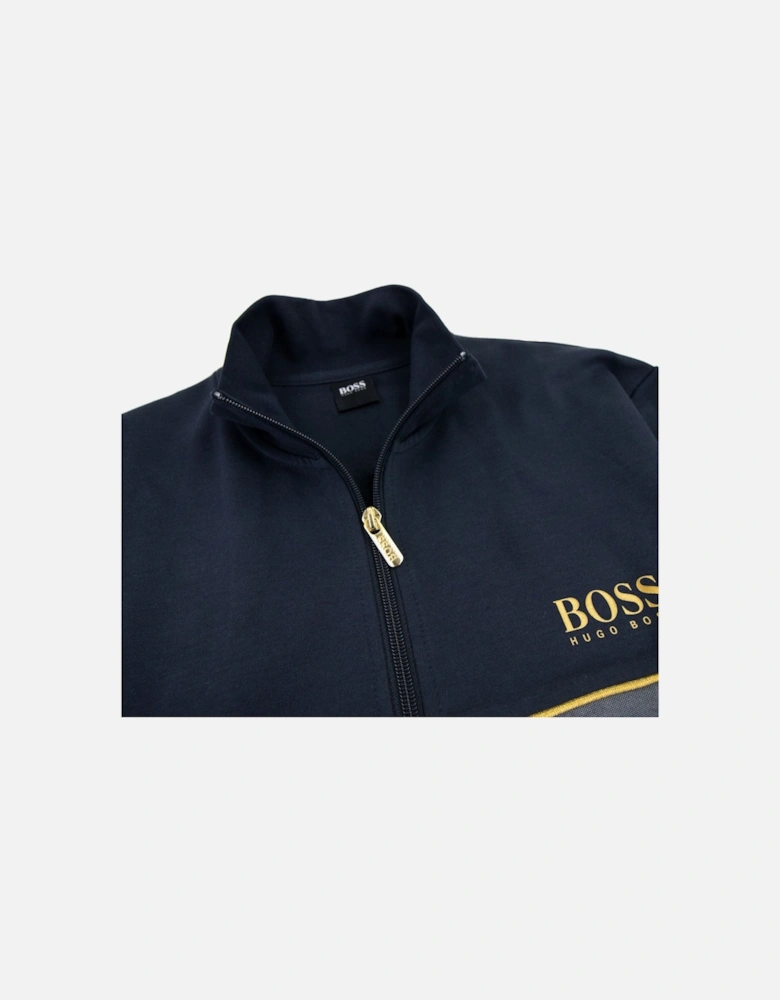 Metalic Logo Tracksuit  Jacket Dark Navy 403