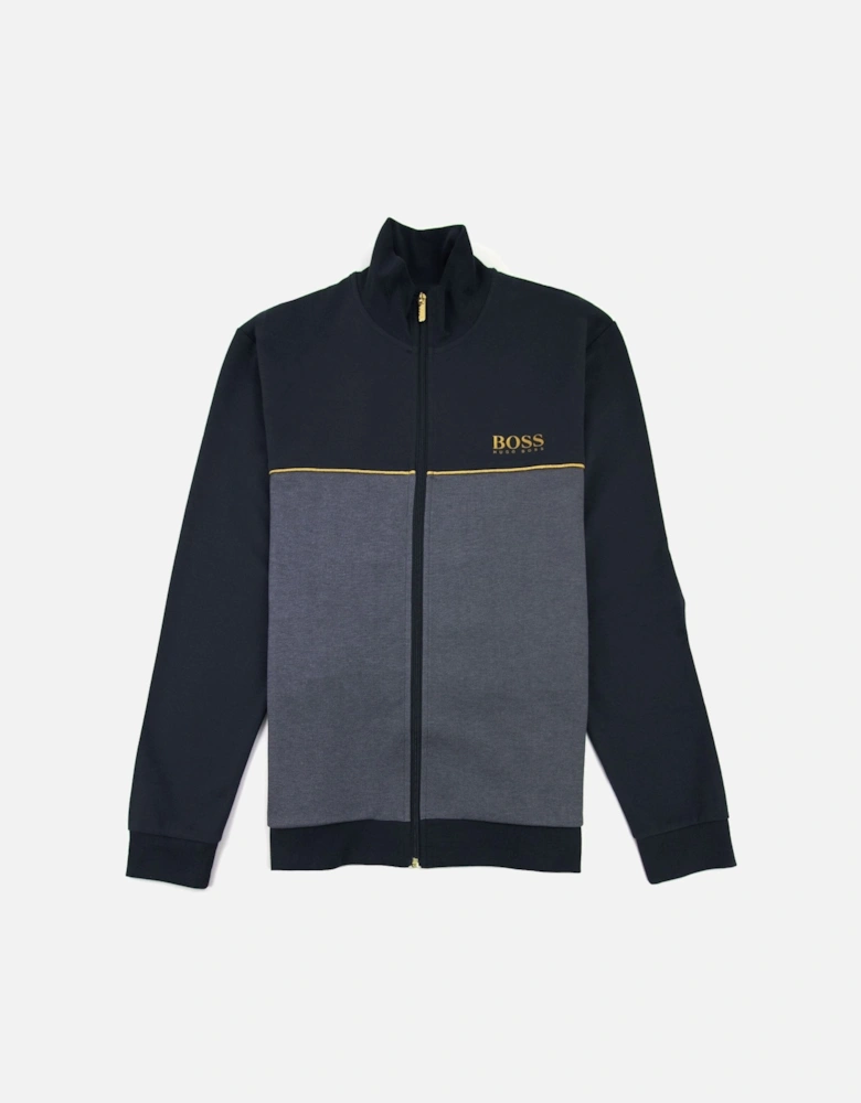 Metalic Logo Tracksuit  Jacket Dark Navy 403