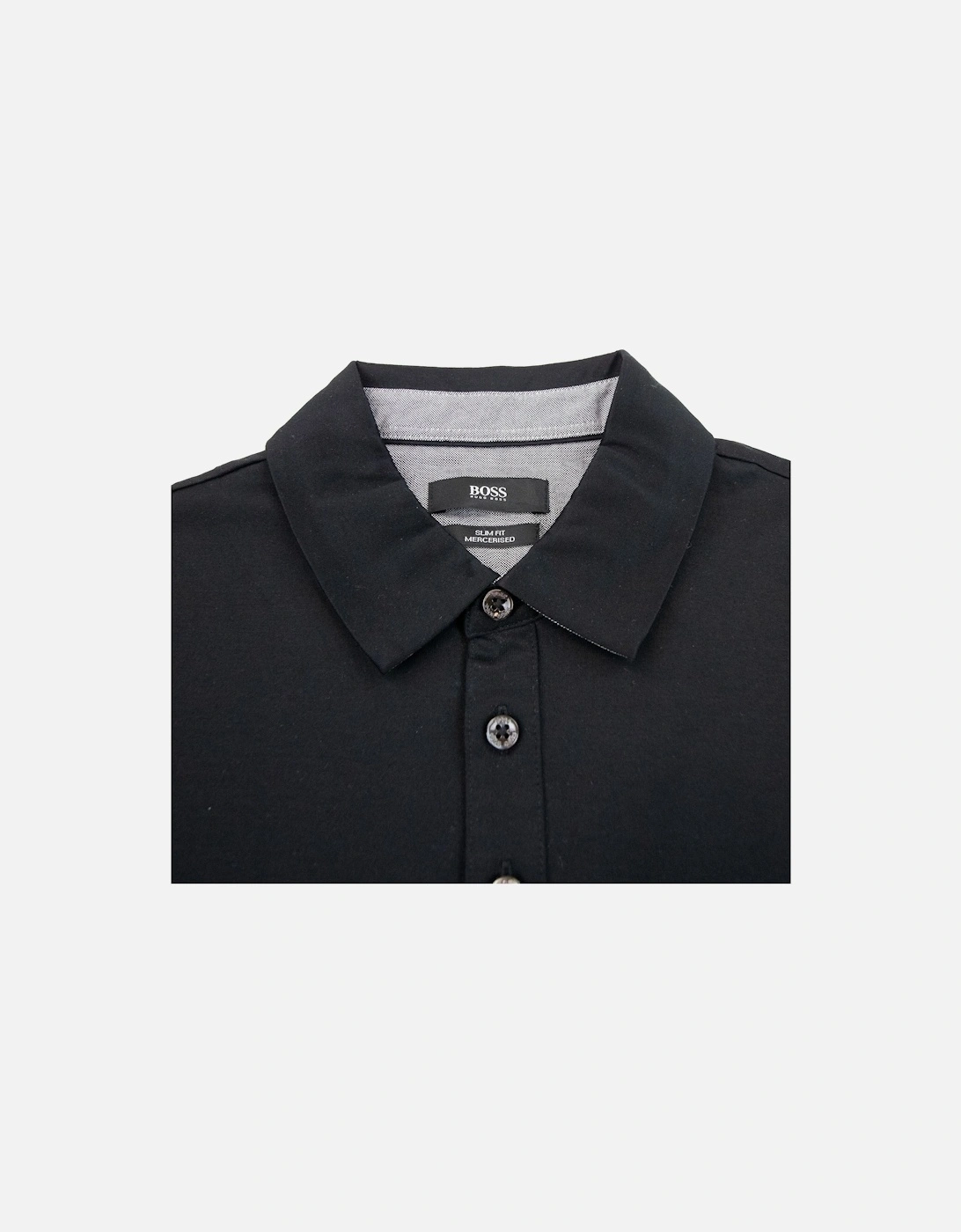 Paver 01 Long Sleeve Cuff Polo Black