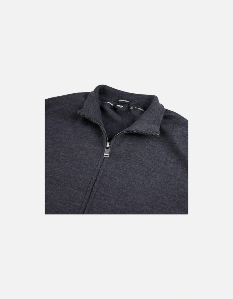 Balonso Full Zip Jumper Dark Grey