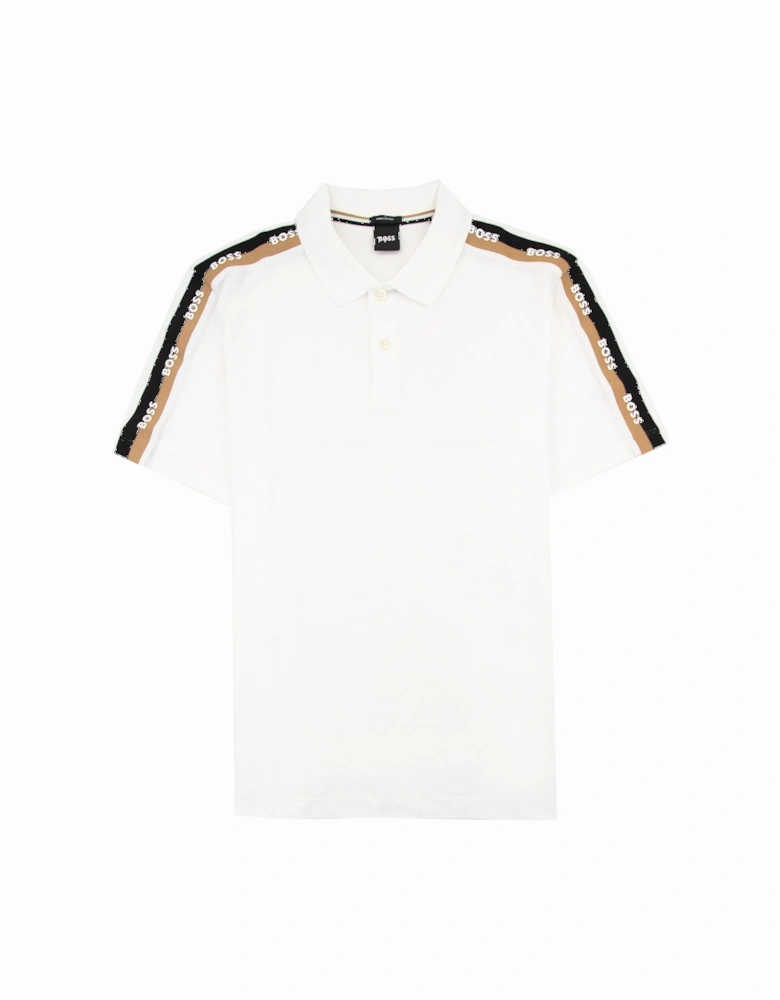 Parlay 175 Logo Insert S/s Polo White 100