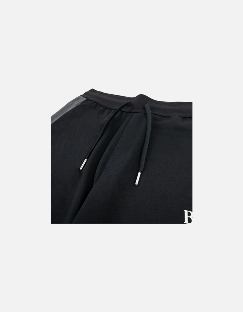Metalic Detail Tracksuit Pants Black 001