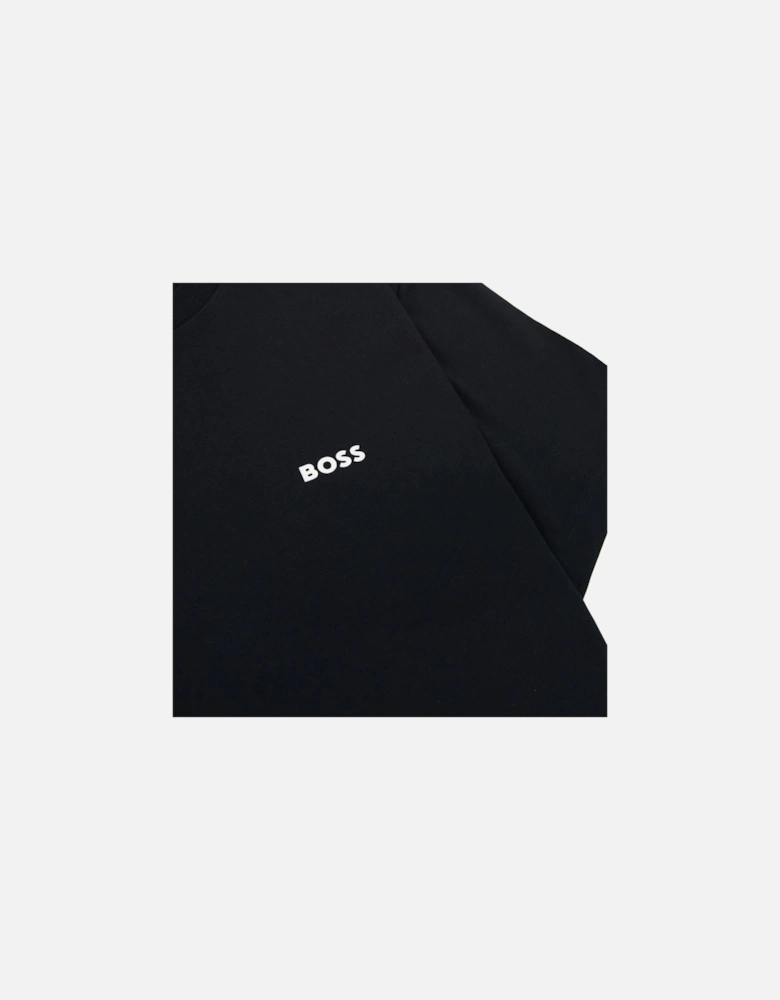 Tee Contrast Logo T Shirt Navy 405