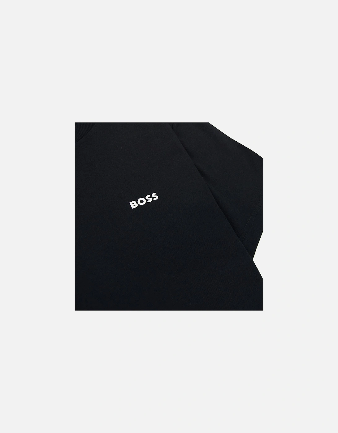 Tee Contrast Logo T Shirt Navy 405