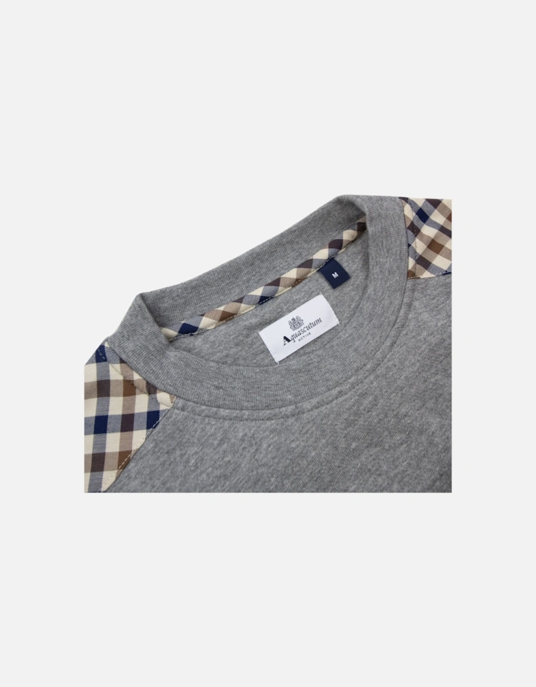 Cc Shoulder Crewneck Fleece Dark Grey Melange 53