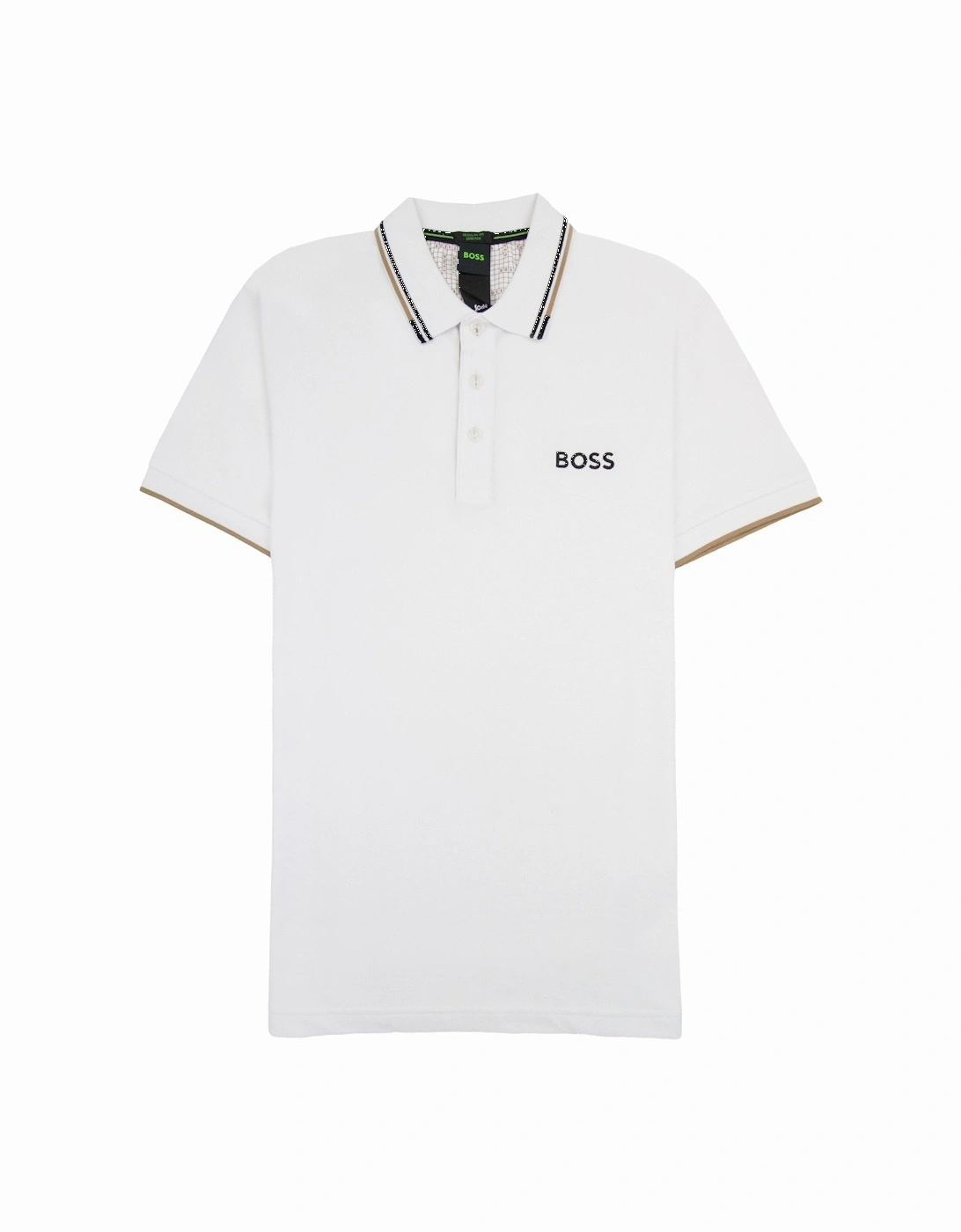 Paddy Pro S/s Polo White 101, 7 of 6