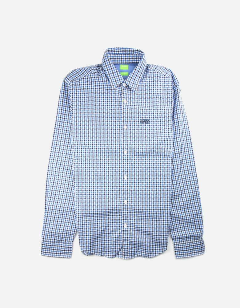 C-Buster Check Shirt Sky Blue