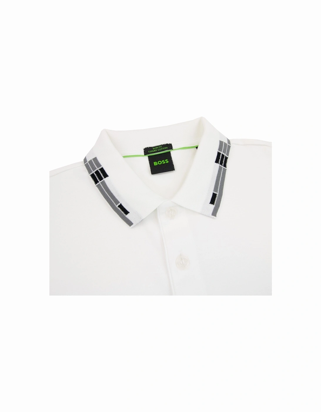 Paule Slim Fit Laxury Cotton Polo White 100
