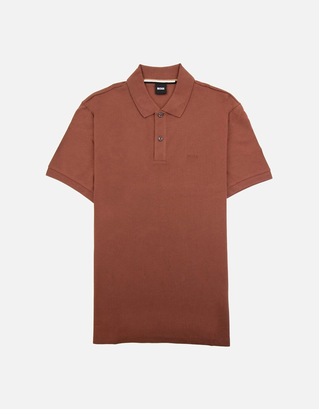 Pallas Embroidered Logo S/s Polo Brown 211, 5 of 4