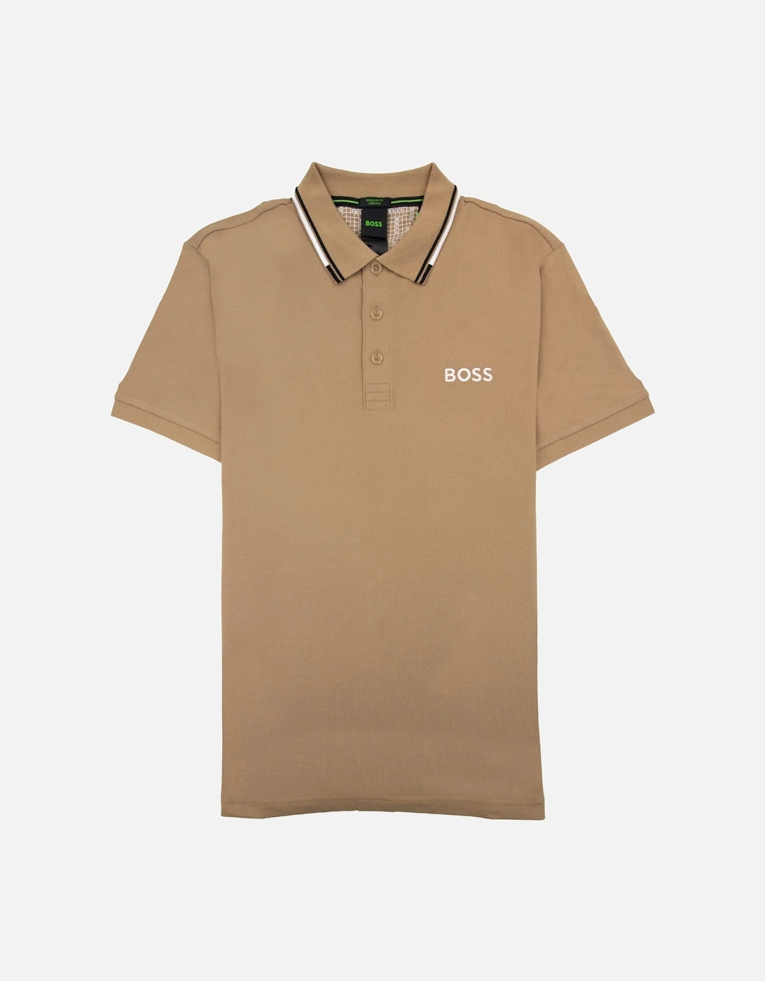 Paddy Pro S/s Polo Beige 260, 5 of 4
