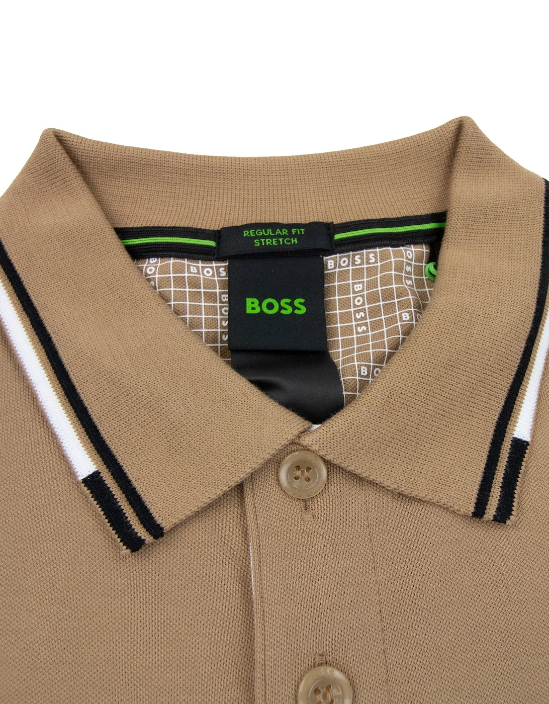 Paddy Pro S/s Polo Beige 260