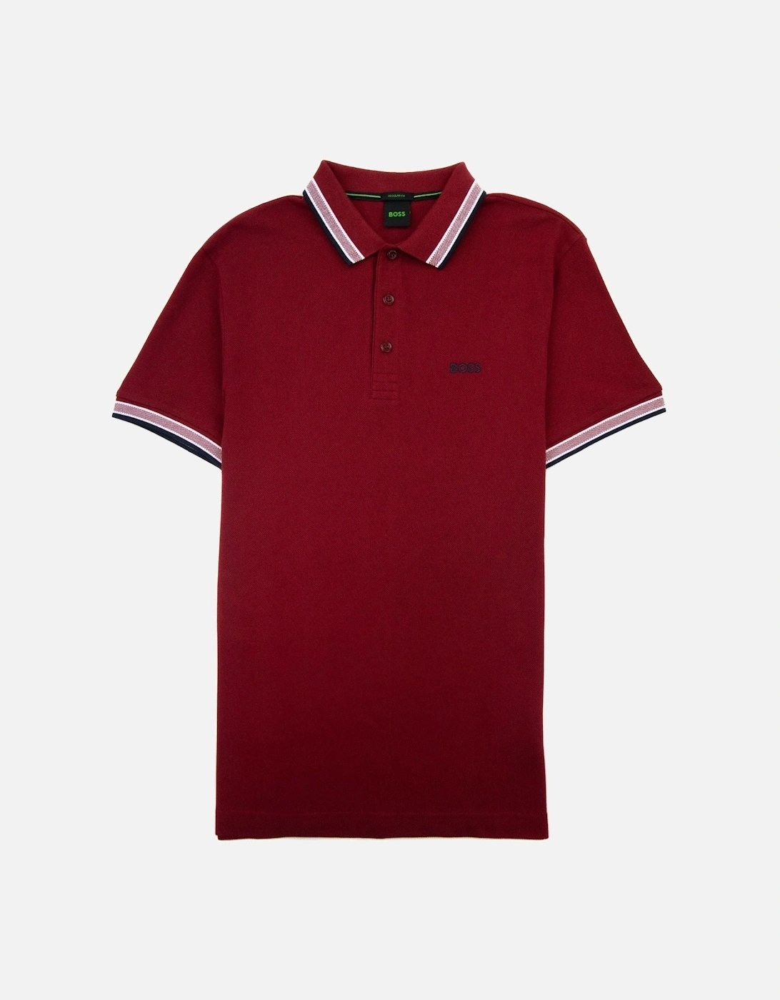 Paddy Embroidered Logo Polo Burgundy 607, 5 of 4