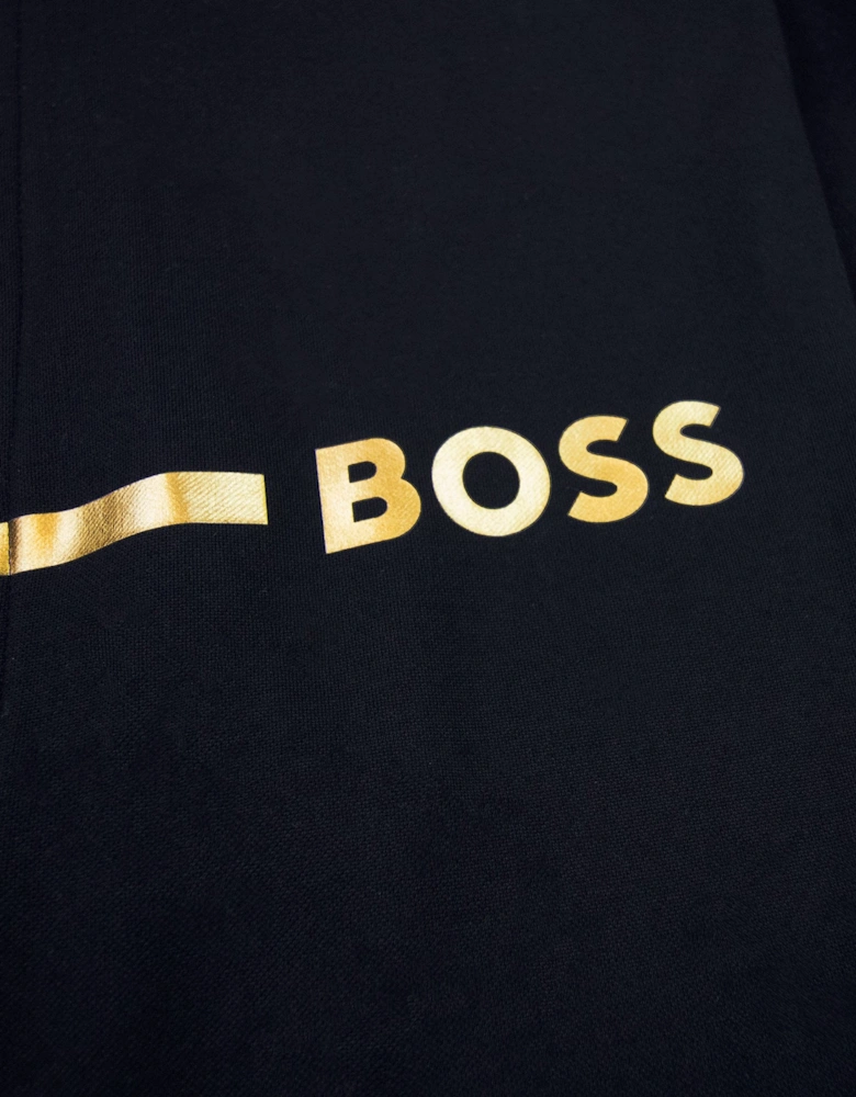 Stripe Logo Tracksuit Jacket Black 001