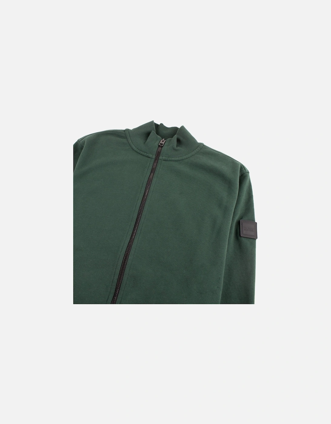 Relaxed Fit Cotton Jacket Green