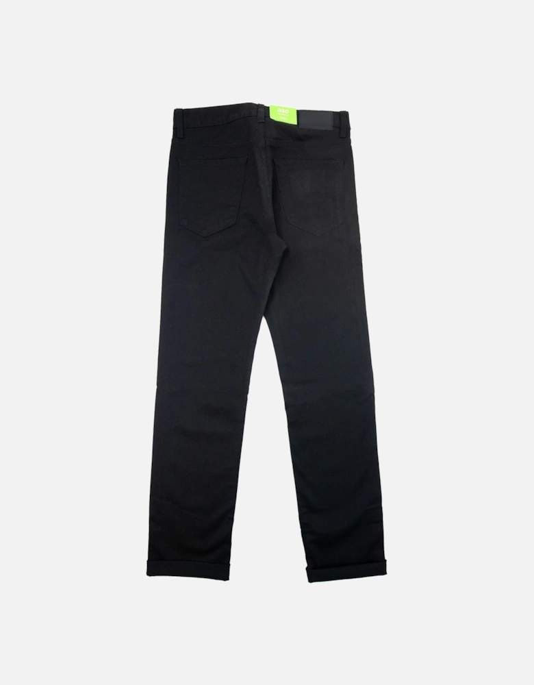 C-maine1 Black Denim Jean Black