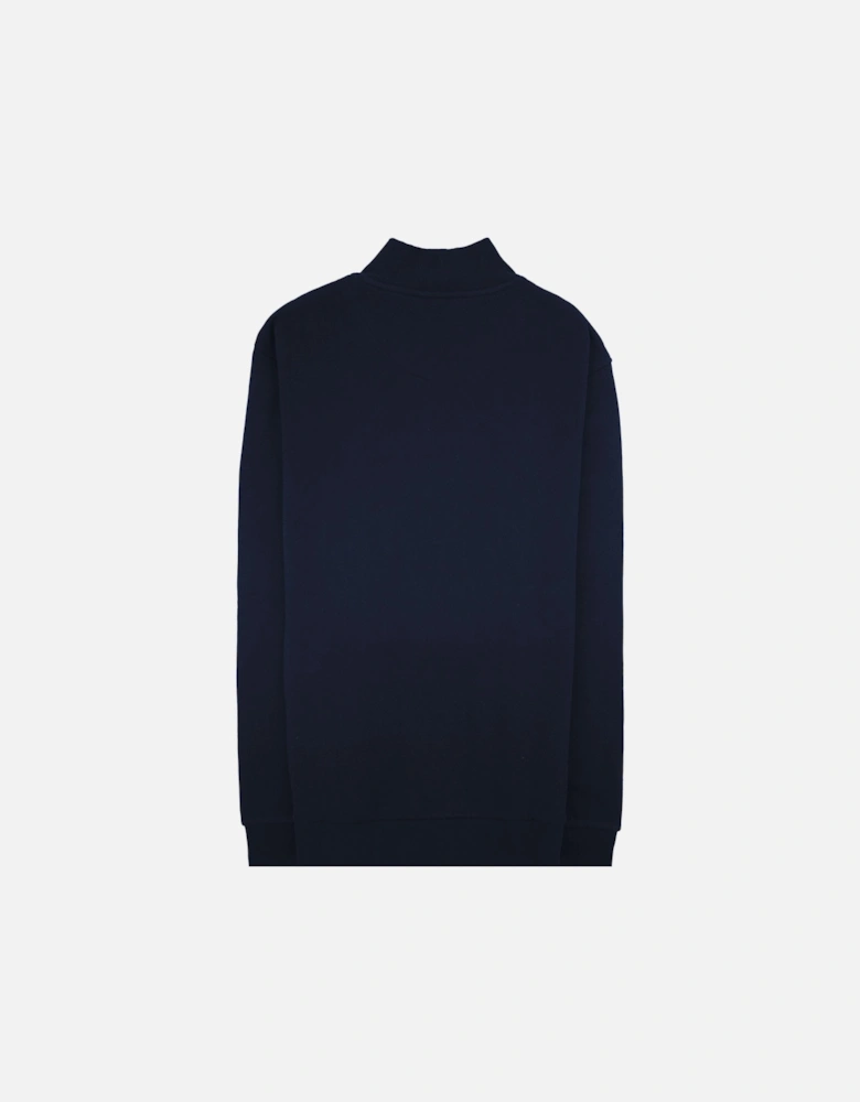 Cc Shoulder Fz Fleece Funnel Neck Navy 11