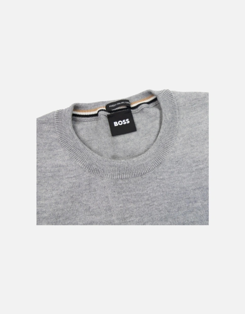 Botto-l Embroidered Logo With Responsible Wool Swe Grey 041