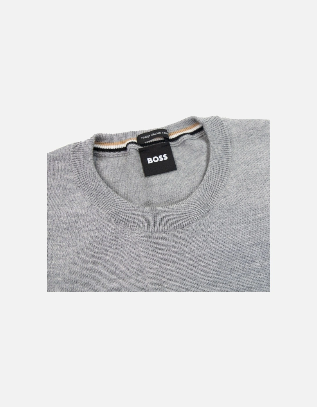 Botto-l Embroidered Logo With Responsible Wool Swe Grey 041
