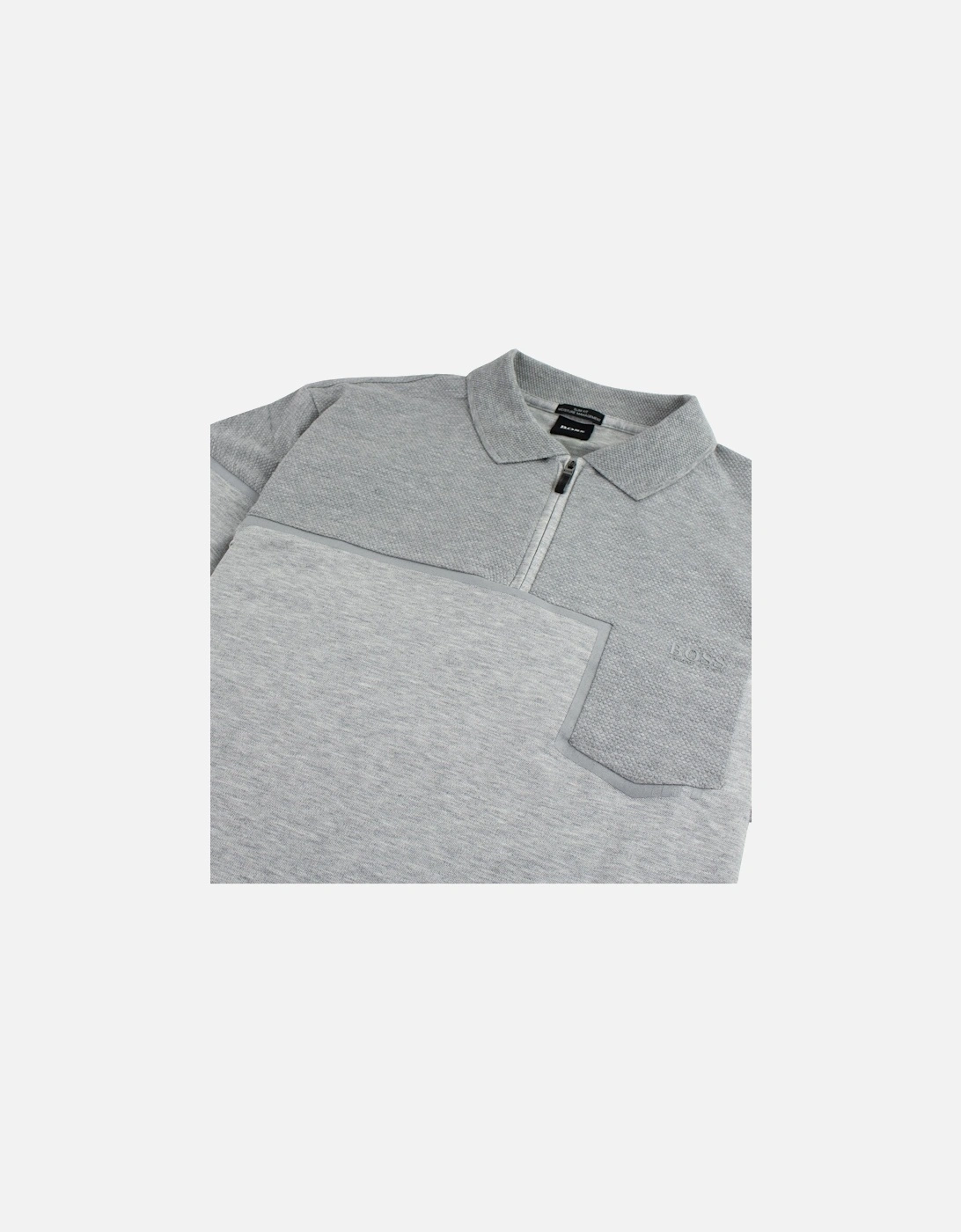 Slim-fit Philix Polo Shirt In Cotton Grey