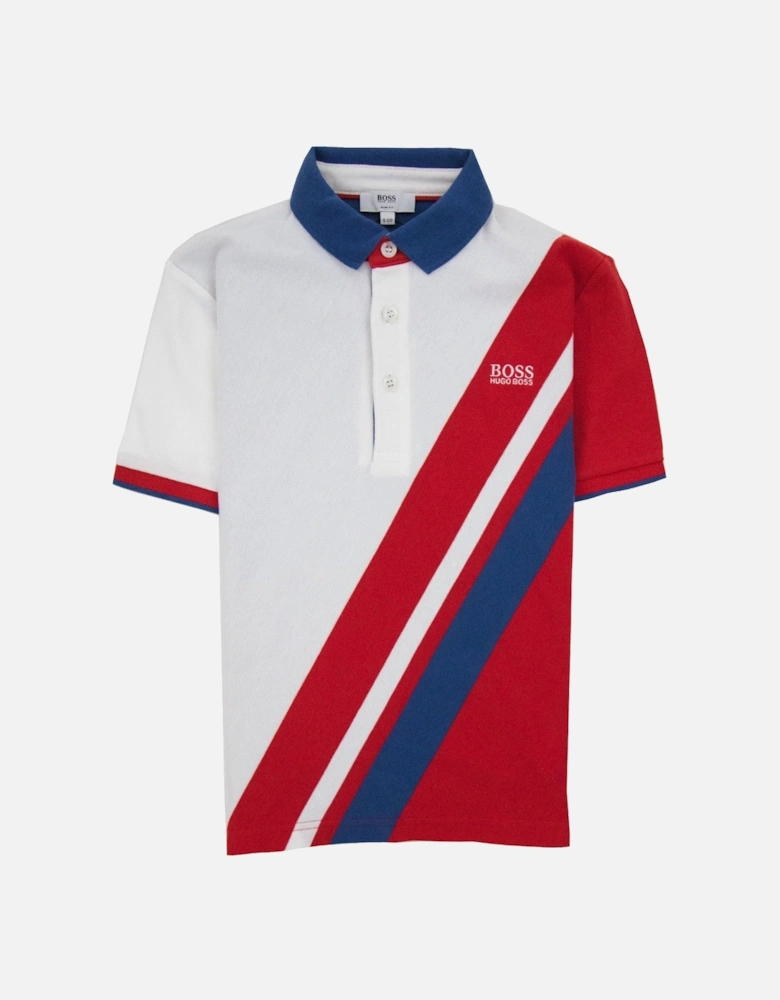 Kids Basic Logo S/s Polo Multi