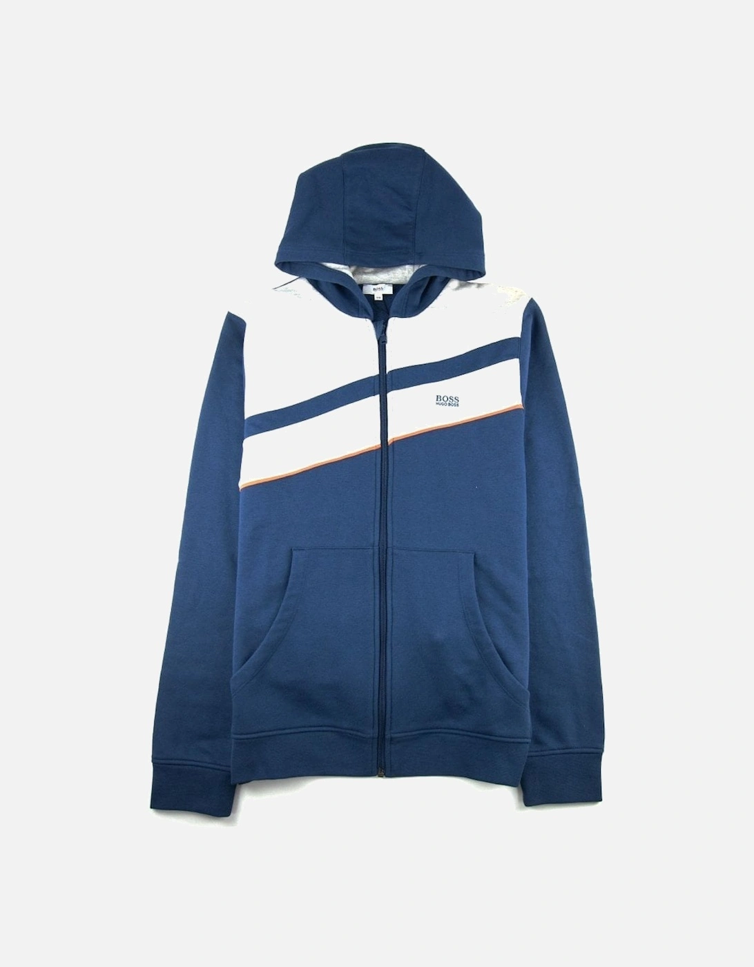 Kids Tracksuit Top Slate Blue, 2 of 1