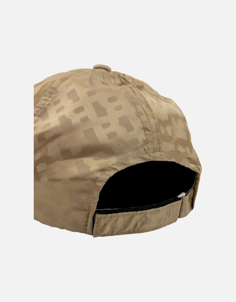 Zed M Monogram Logo Cap Medium Beige 260