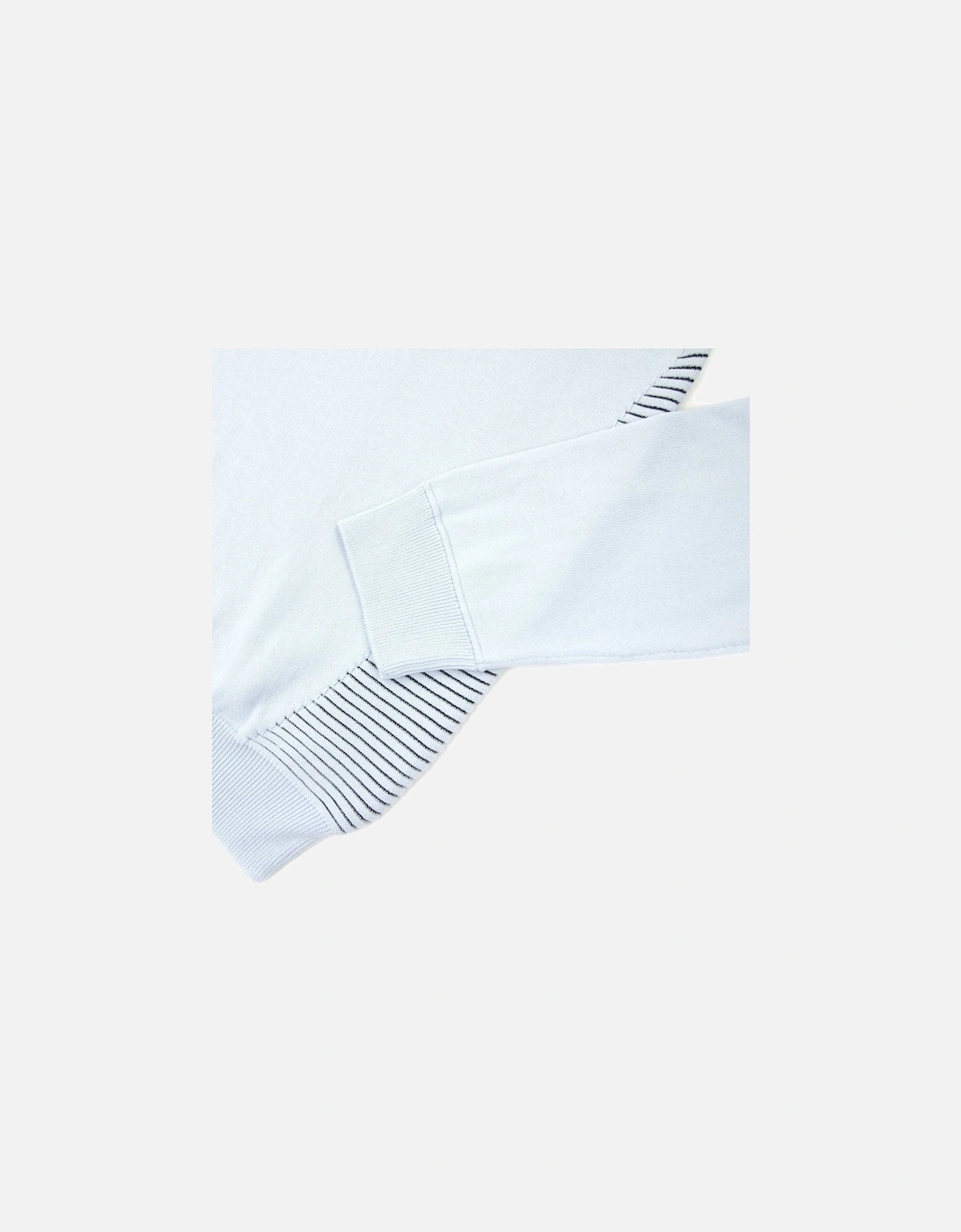 Ramal Two Tone Stripes Sweater Light Blue 453